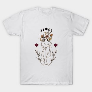 girl in nature's arms T-Shirt